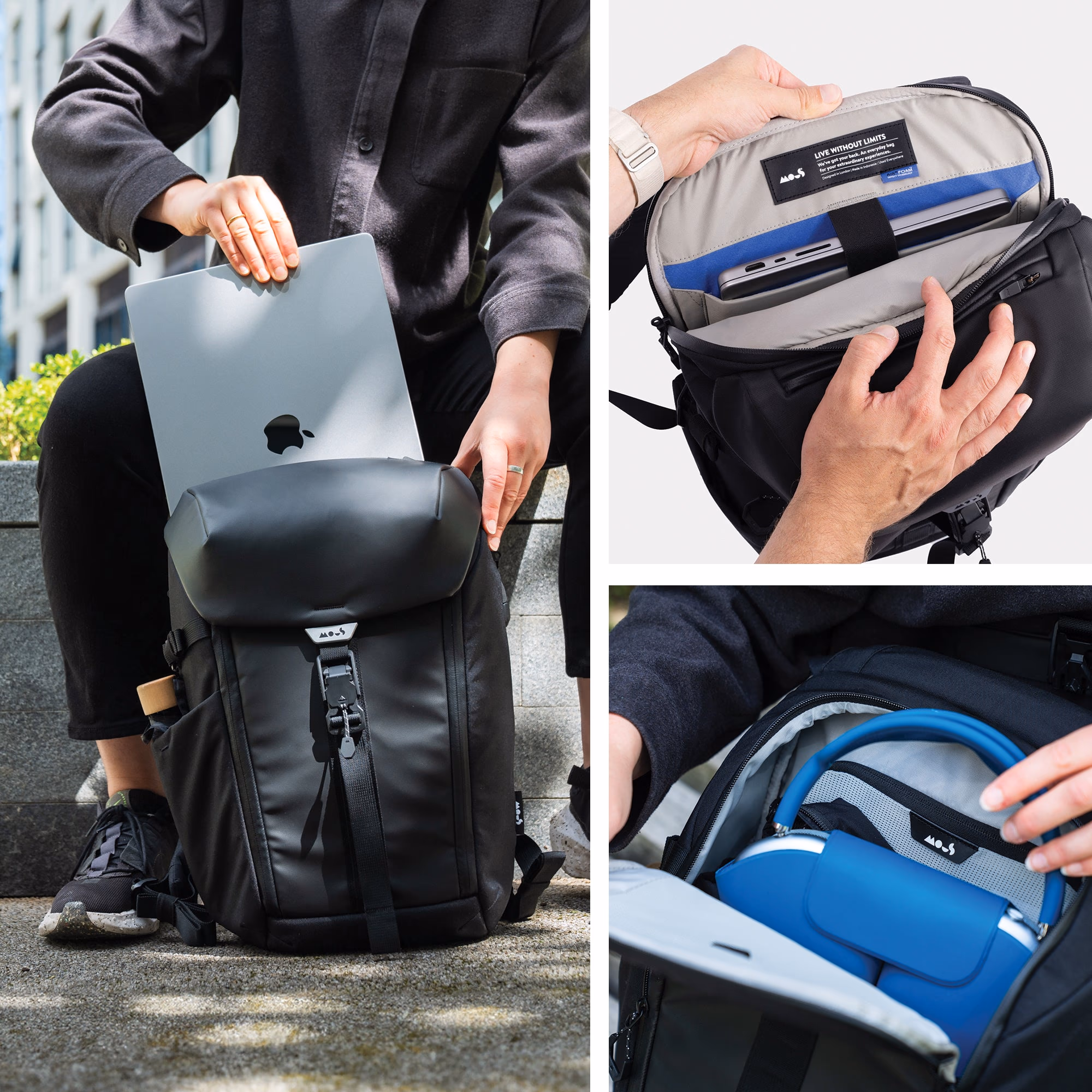 Mous 18L Extreme Commuter backpack, product view 4